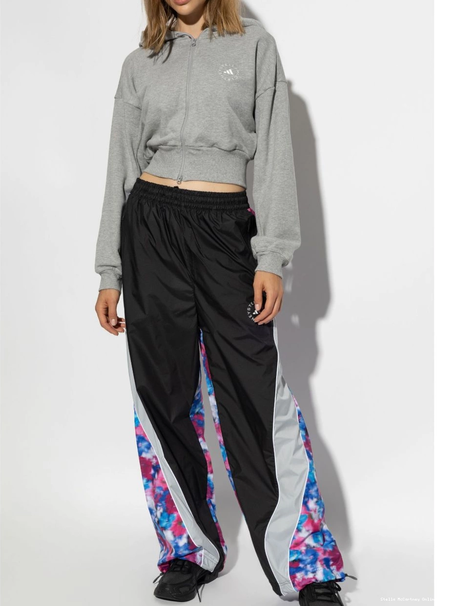 Cheap Women adidas cropped Stella logo-print by hoodie McCartney 0331